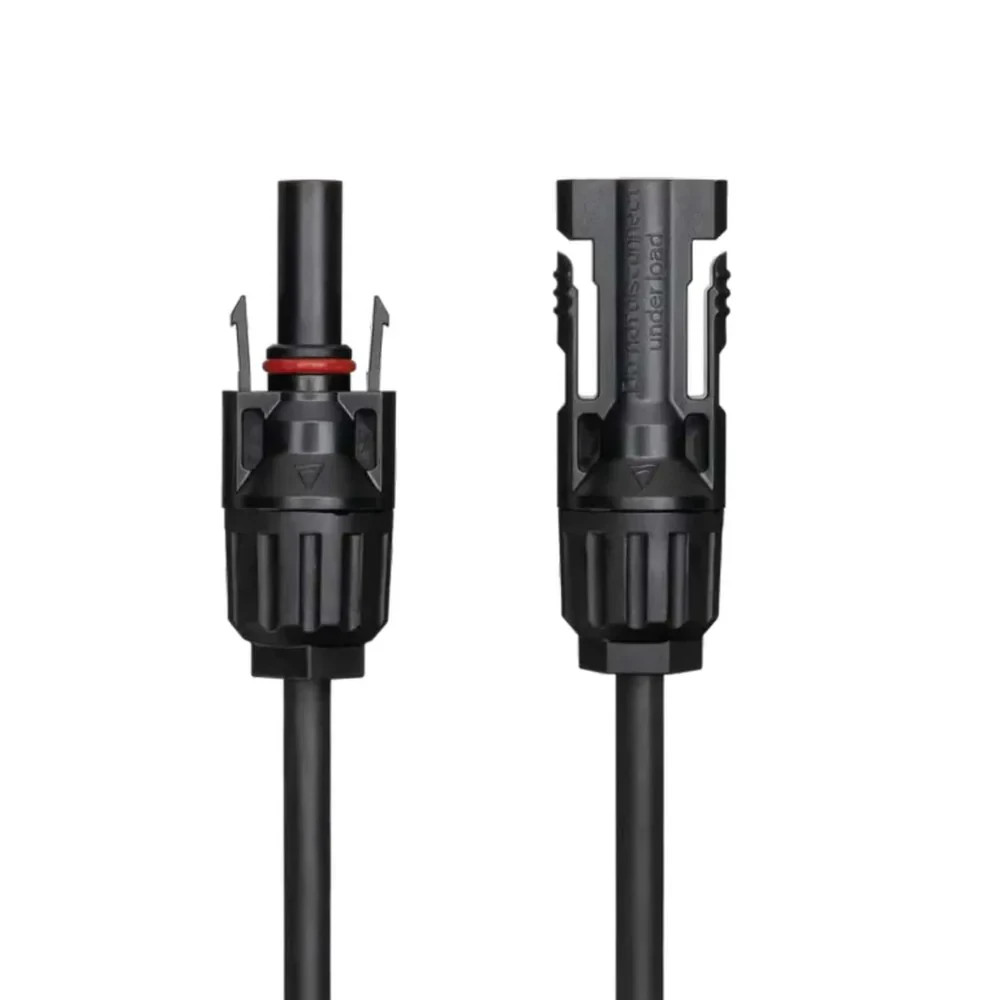 Anker SOLIX Solar Panel MC4 Black Copper Rubber Insulation Extension Cable – 5in