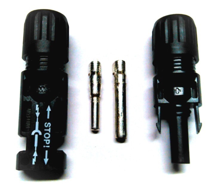 5 SETS 6MM MULTI-CONTACT MC4 BRAND PV CABLE CONNECTOR FOR SOLAR PANEL