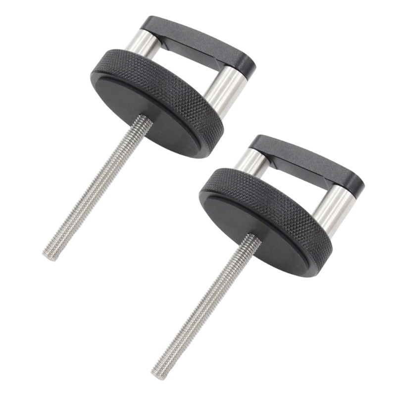Roof Panel Service Thumb Screw Pair with Round Grip and Pull Handle for Repair