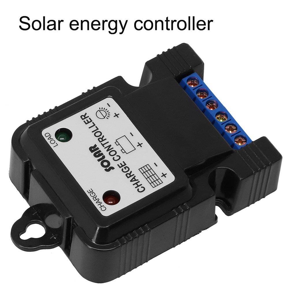 6V/12V Solar Charge Controller 3A PWM Solar Panel Battery Charger USB Regulator