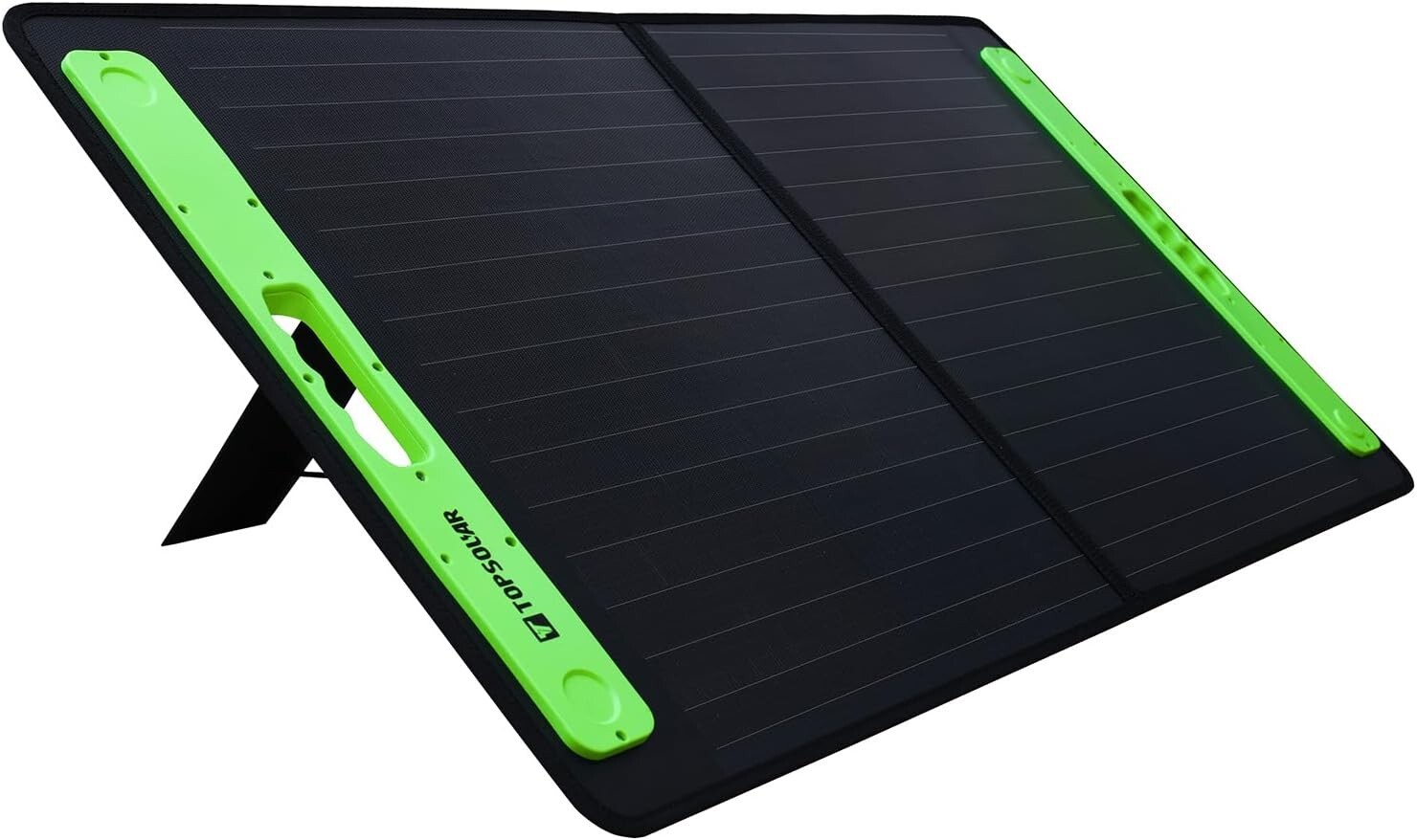 Durable 100W Solar Panel Charger with Short Circuit Protection & Travel Design