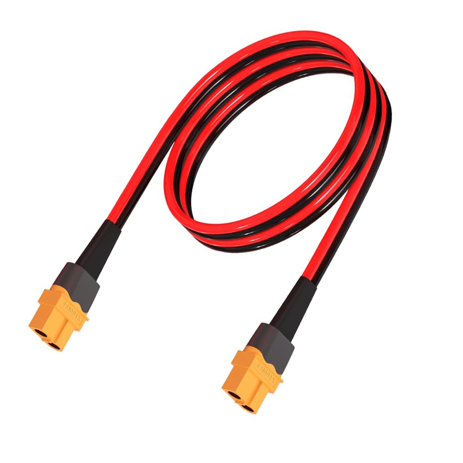 10 AWG XT60 to XT60 Female to Male Connector Solar Extension Charging Cable 1M