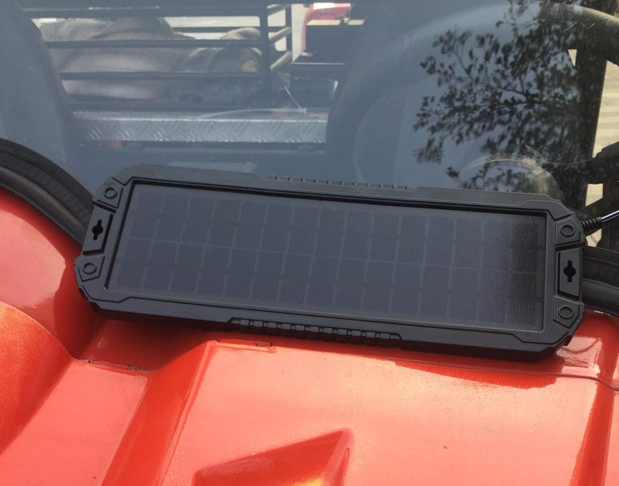 Solar Panel Car Battery Trickle Charger & Maintainer 5W 12V Solar