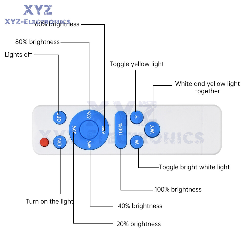 Dual Color Solar Light Circuit Board Solar Wall Light Remote Control Drive Board