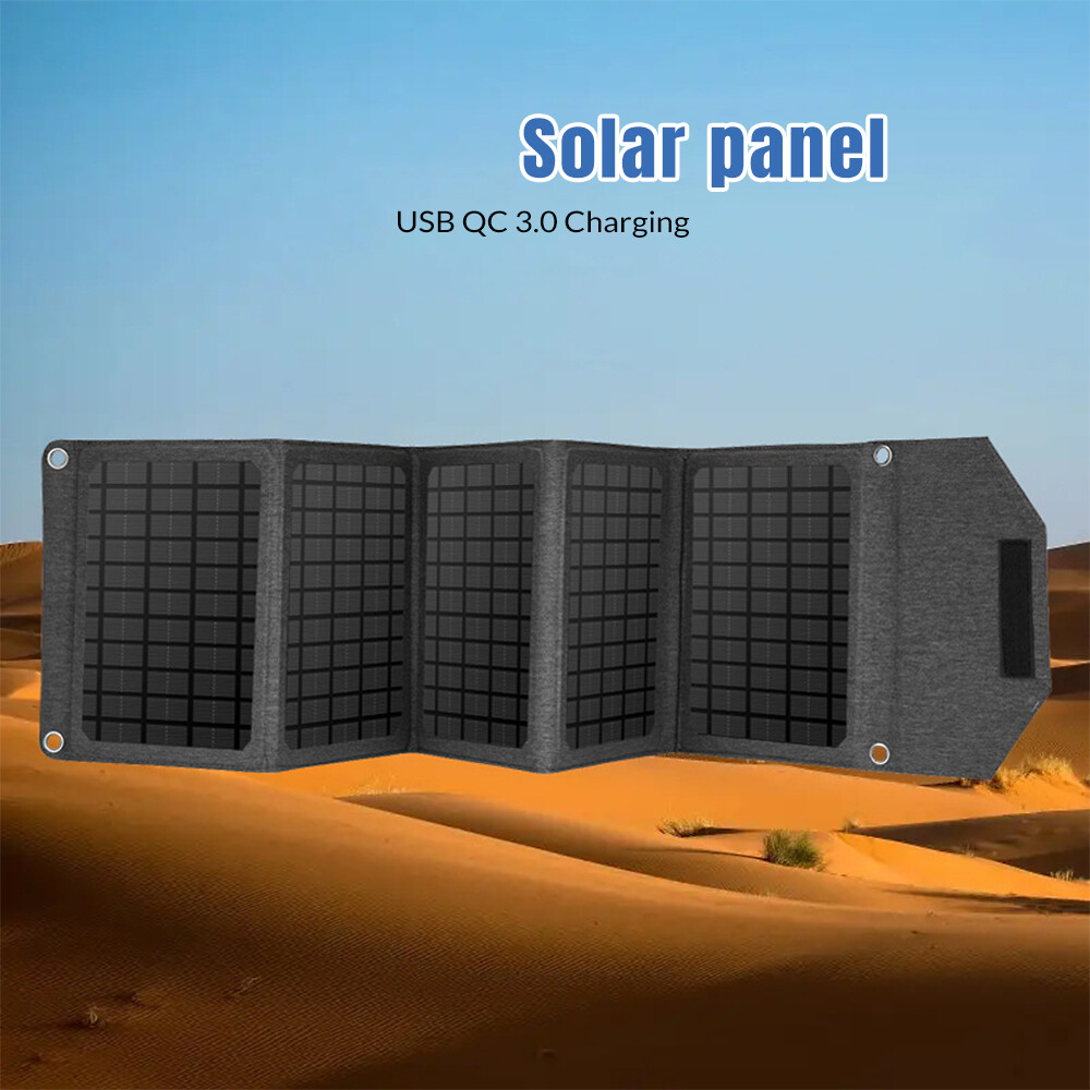 150W Portable Solar Panel Foldable Mono Solar Panel Charger for RV Camp Boat