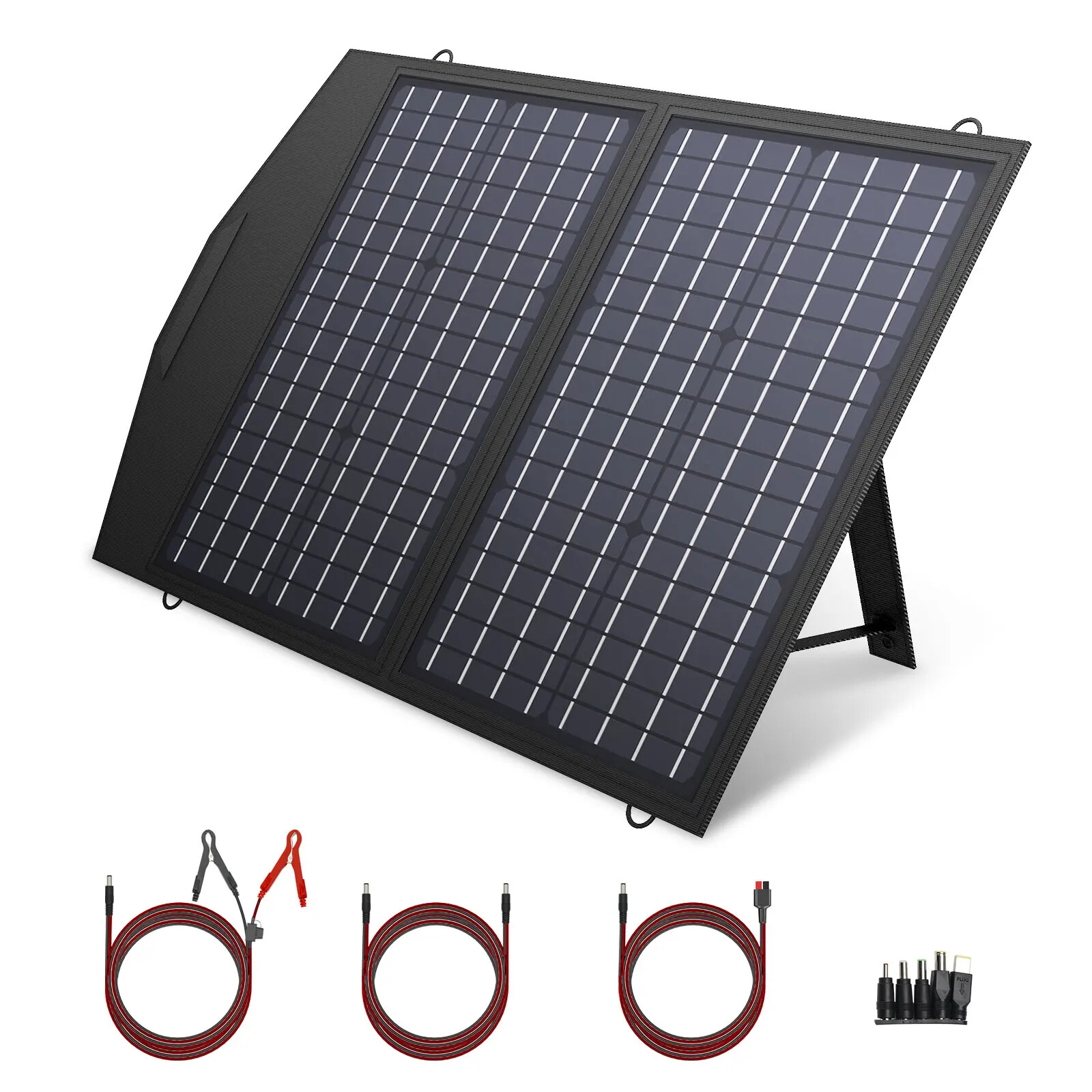 Foldable Solar Panel Solar Charger with Solar Output for Power Station Solar