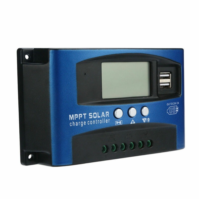 Regulator Dual USB Panel Auto Focus MPPT Solar 12V-24V Charge Controller 40A’