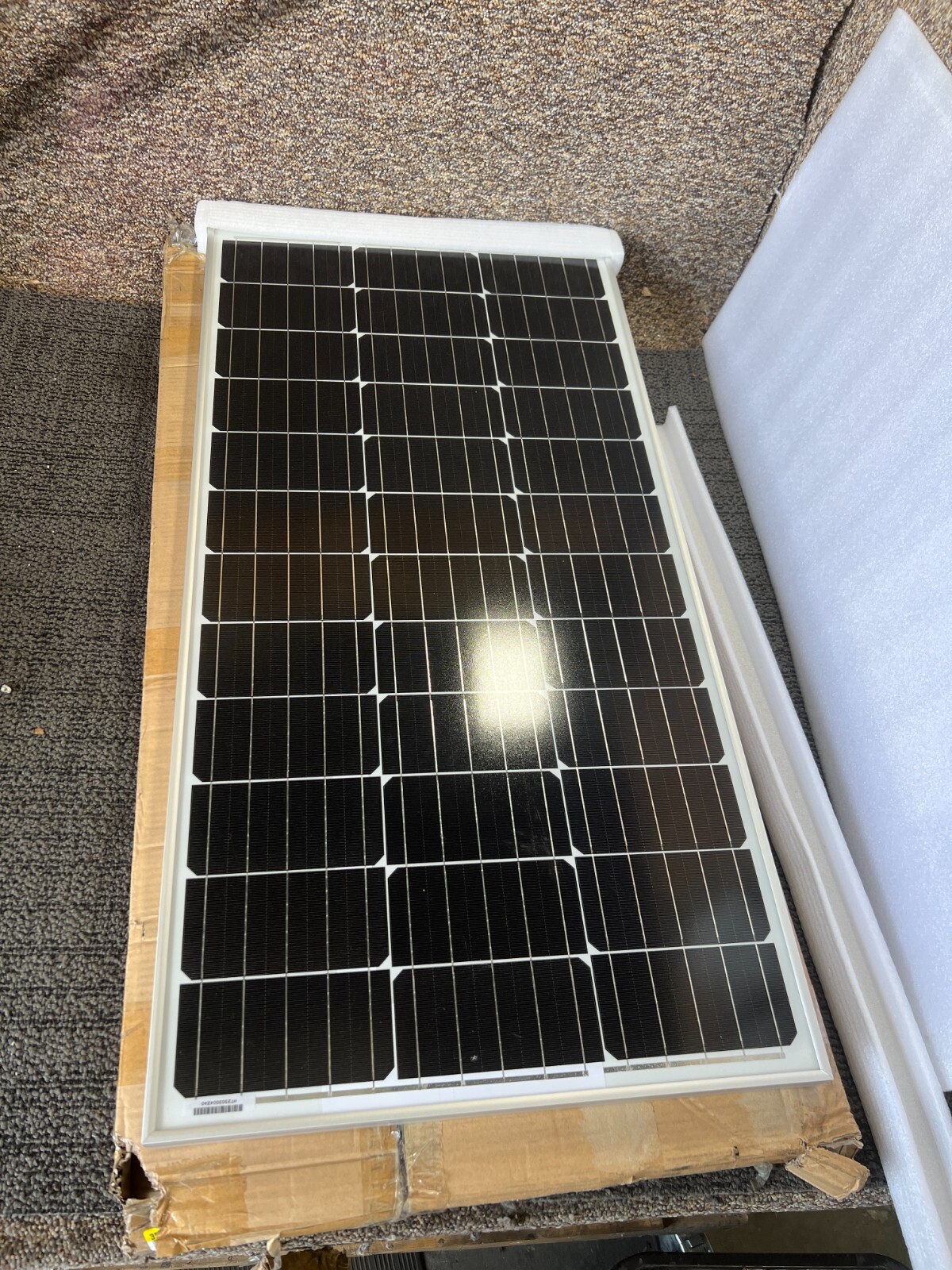 Solar Module Monocrystalline 1020 x 510 x 30 mm, DC1000V Maximum Power 100W