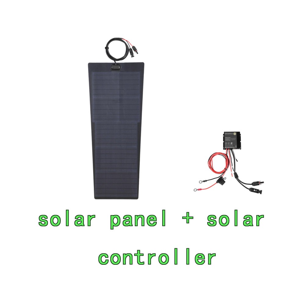 Campers Lensun 45W 12V Hood Flexible Solar Panel for GMC Sierra 1500 (2014–2019)