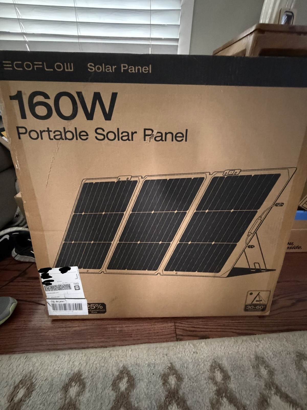 EcoFlow 160W Foldable Portable Monocrystalline Waterproof Solar Panel MC4