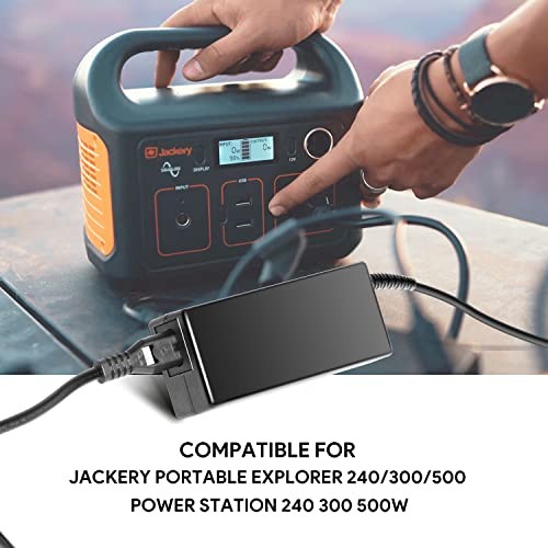 24V 90W AC Adapter Compatible with Jackery Charger Power Station Explorer 550