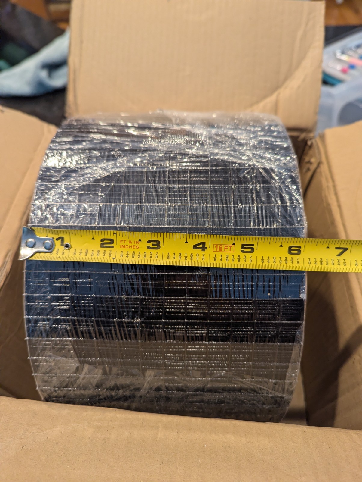 VEVOR Solar Panel Bird/Critter Guard 6inch x 98ft PVC Coated Mesh Roll Kit with.