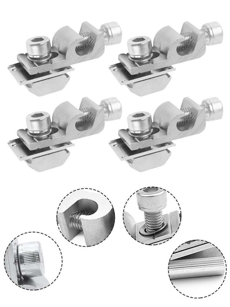PV Bracket Solar Panel Clip Grounding Clip Grounding Lug PV Panel Mount Clip
