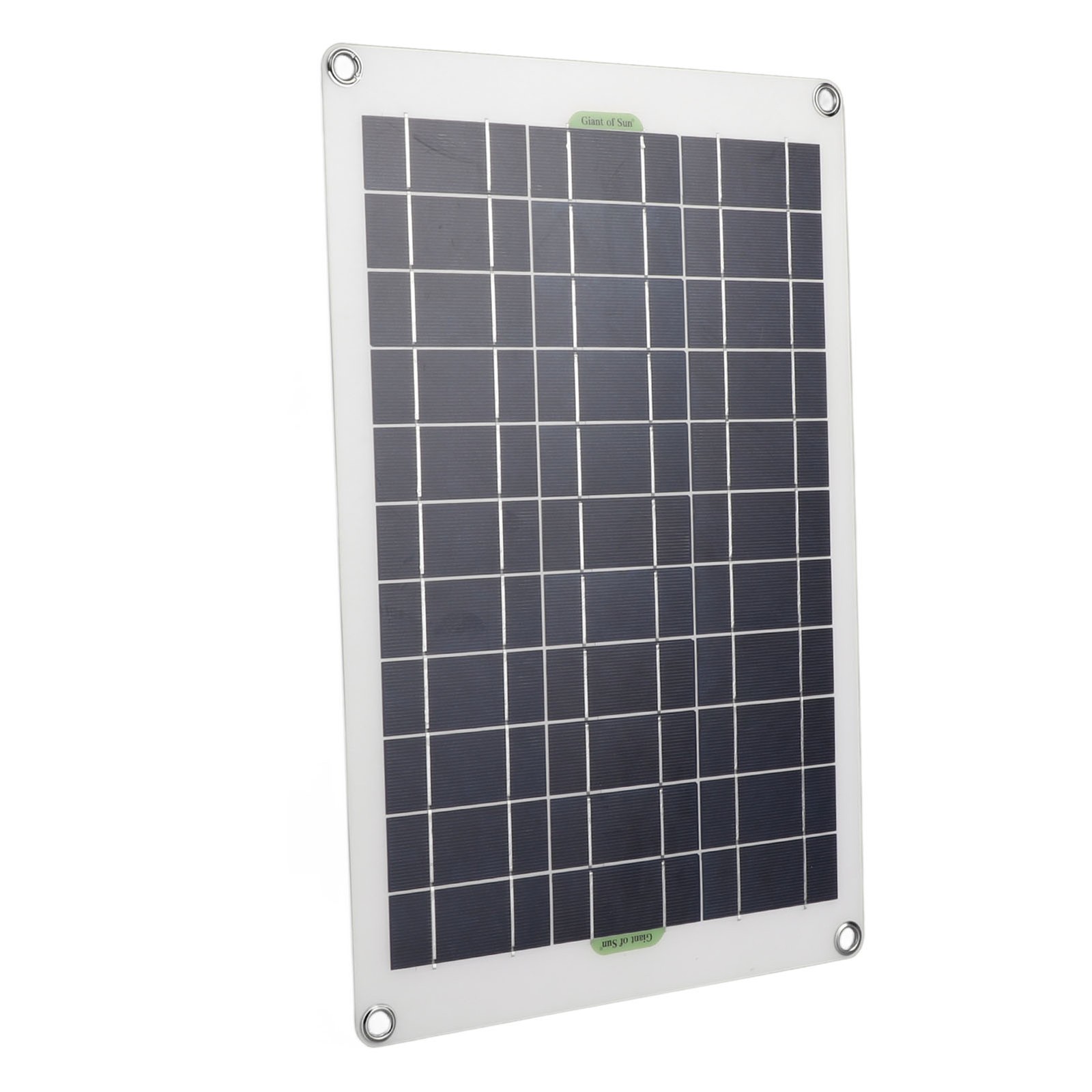 50W Solar Panel Charger Monocrystalline Silicon 30A Charge Controller for RV H60
