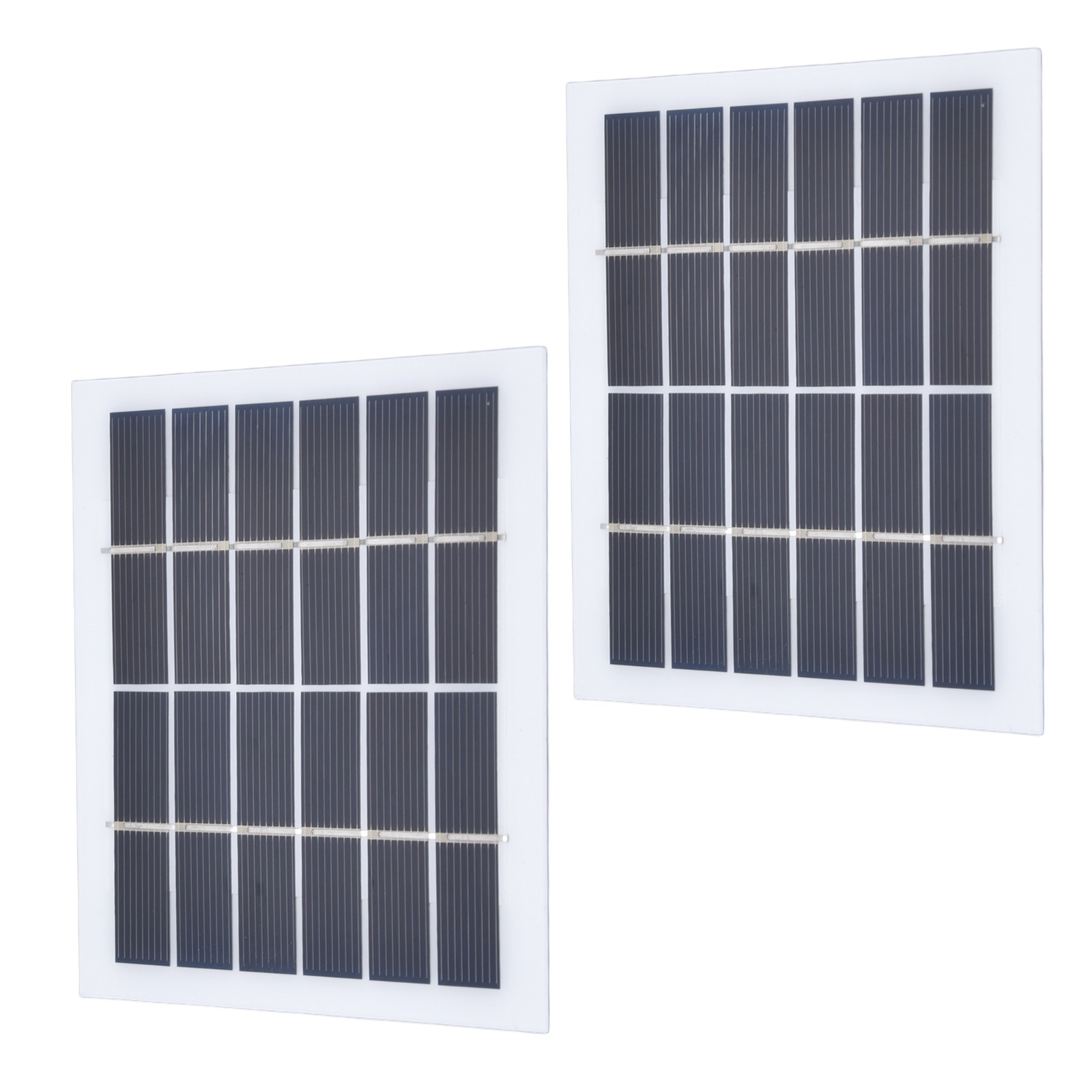 2 Pcs Monocrystalline Solar Plate Lightweight For Indoor And Outdoor Use