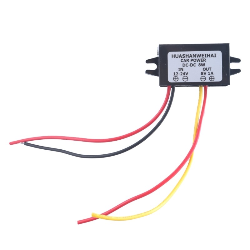 Buckk Converters 12V 24V to 8V 1A Step Down Voltages Reducers Powers Supply