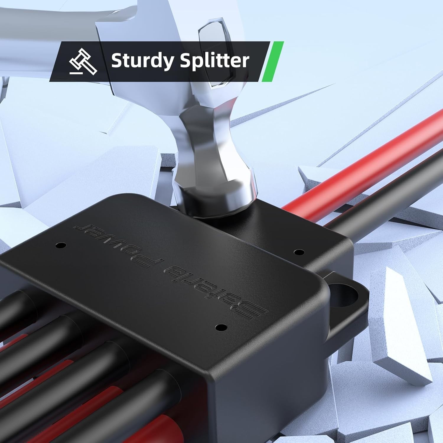 Solar Panel Connectors Splitter, 12 to 2 Y Branch