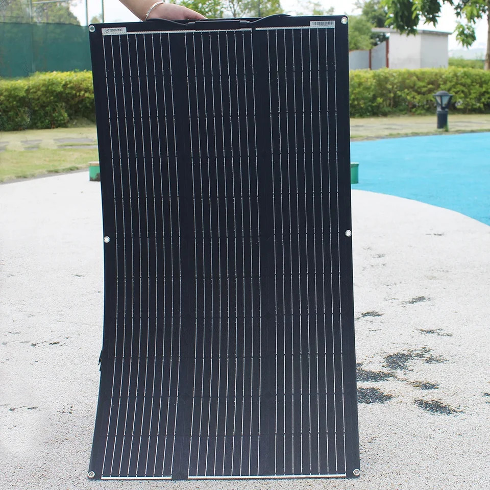 800W ETFE Flexible Mono Solar Panel 12V Power Portable for RV Camping Home Boat