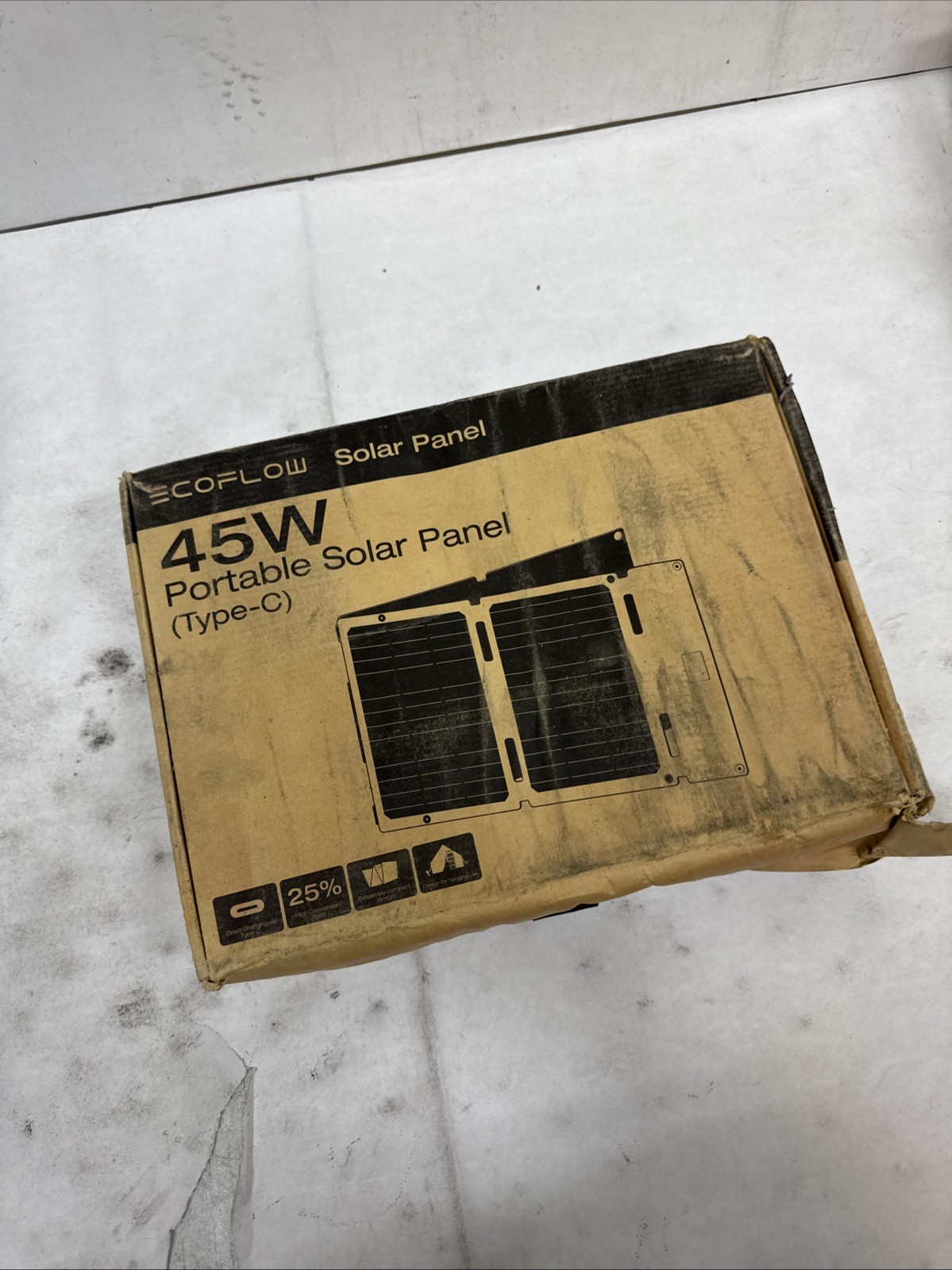 EcoFlow Type-C 45W Portable Solar Panel Foldable Power Station USB XT60i