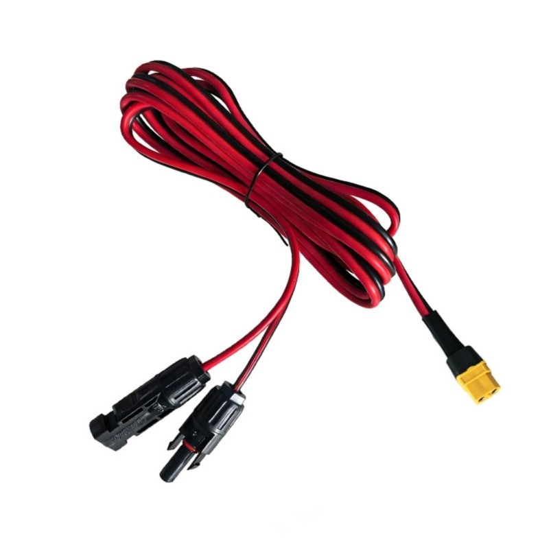 50Cm-10M XT60H Female Charging Cable, 10AWG Solar Power Wire