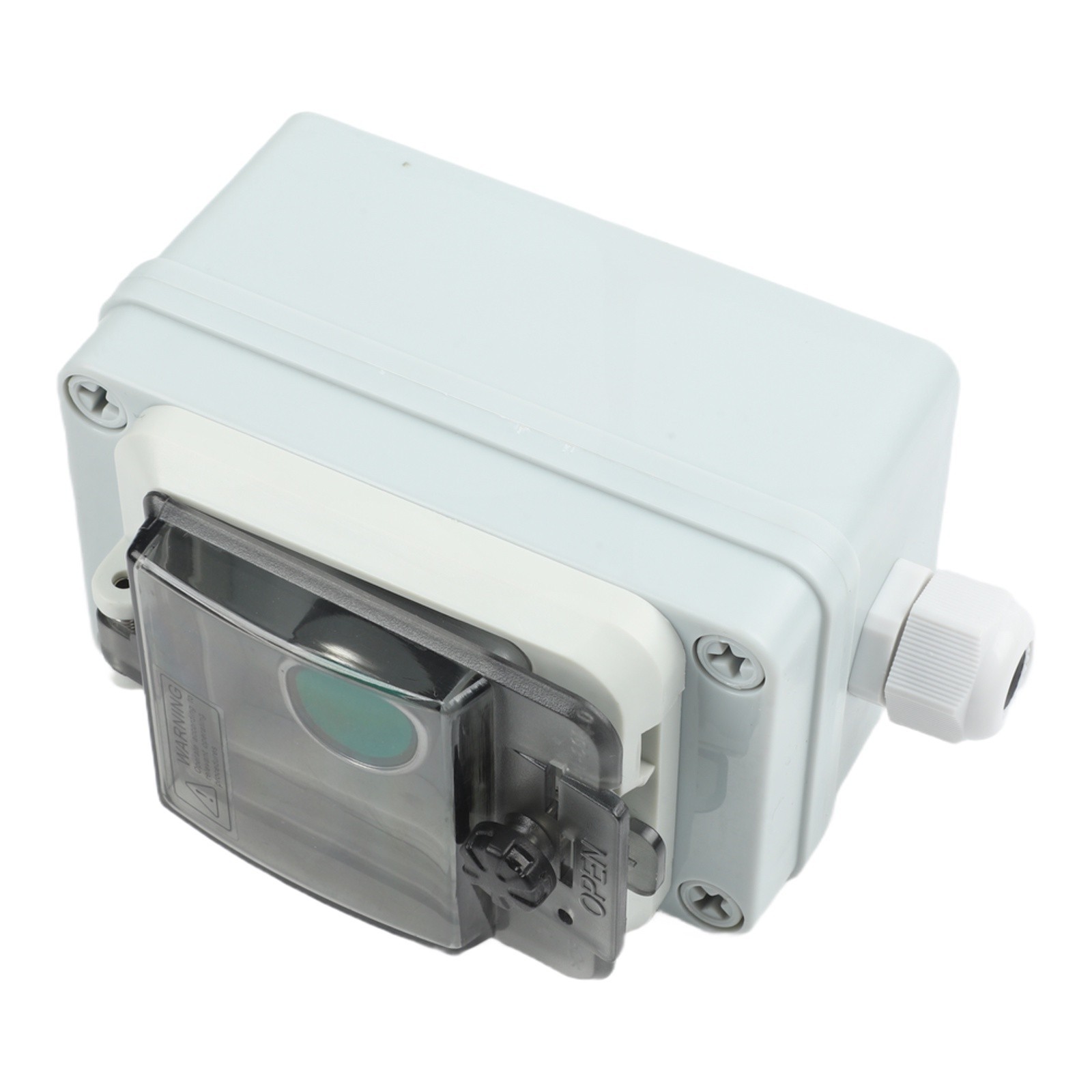 Heat Resistant Outdoor Waterproof Control Box with Button Switch Start Stop