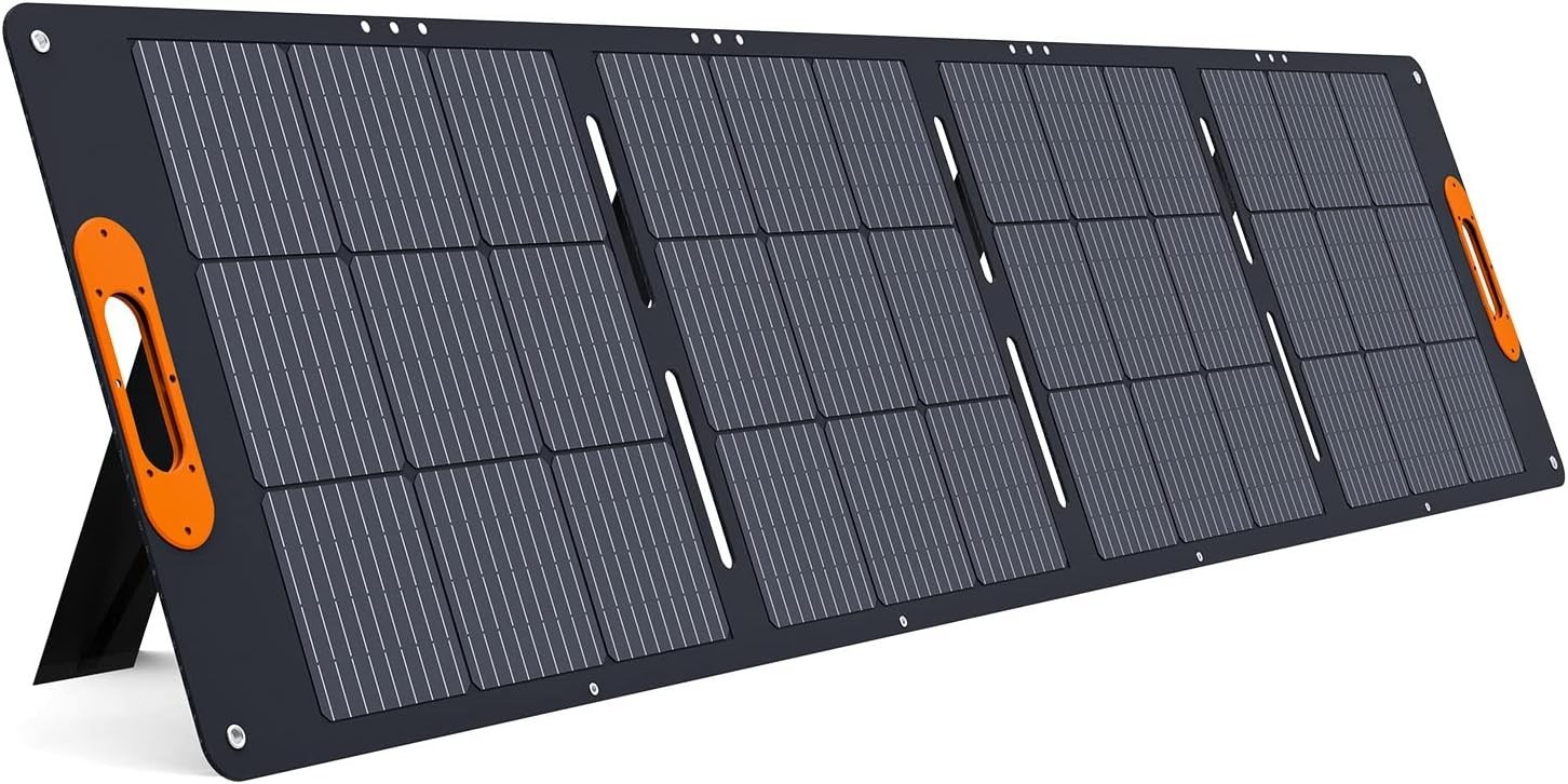 ALLWEI 200W Waterproof Foldable Portable Solar Panel Power Backup for RV Camping