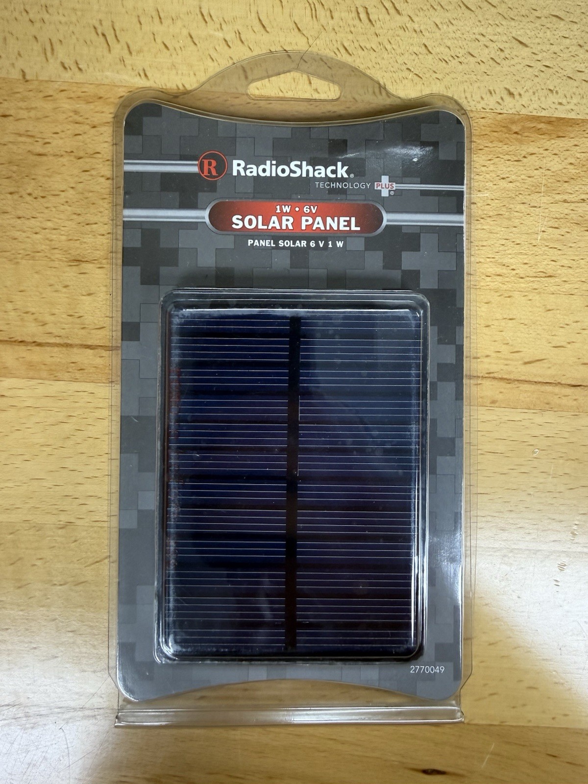 Radio Shack Solar Panel 1W• 6V – 2770049