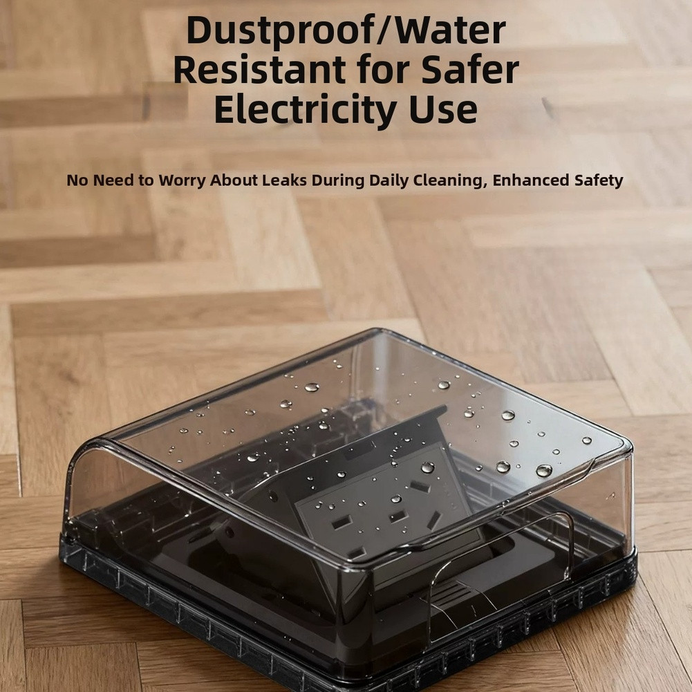 Dustproof For Floor Socket Cover for Standard For Floor Outlets 14.5×15.6x5cm