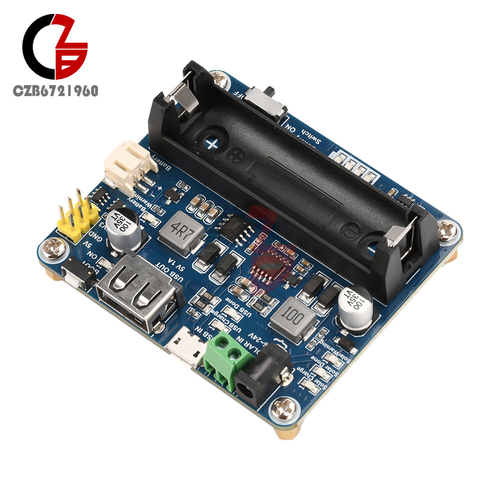 Power Manager Module for 6V~24V Solar Panel Support MPPT USB Battery Charging