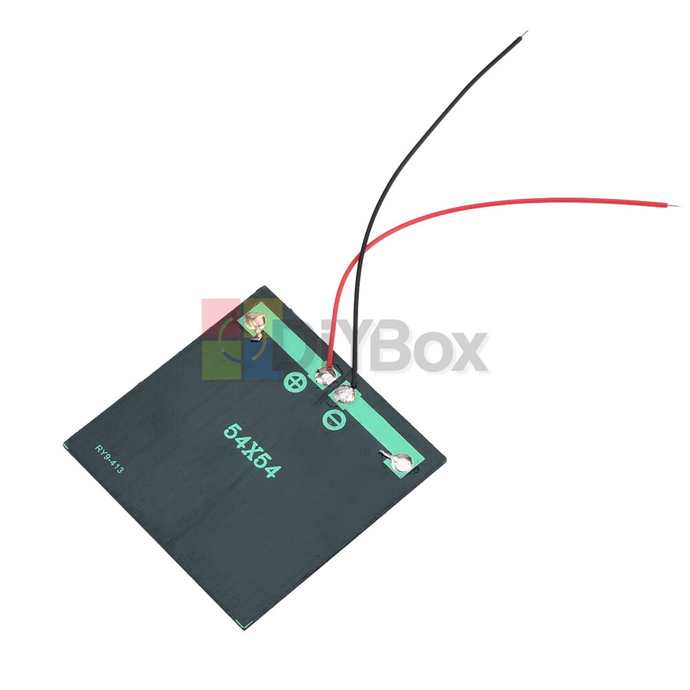 5Pcs 1.5/2/3/5V Solar Panel Polysilicon Module DIY Solar Panel w/Wire 60-150mA