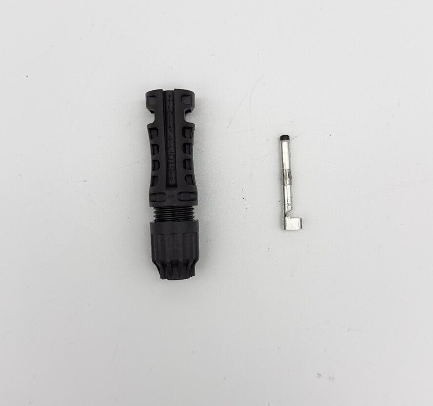 Solar PV Male connector for 8AWG gauge wire (Ships From US)