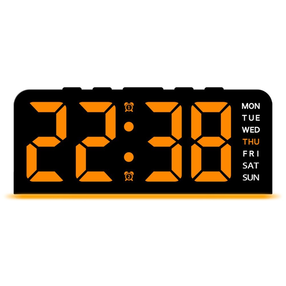 Alarm Clock Home Decor Clear Time Visibility Light And Atmosphere Lamp