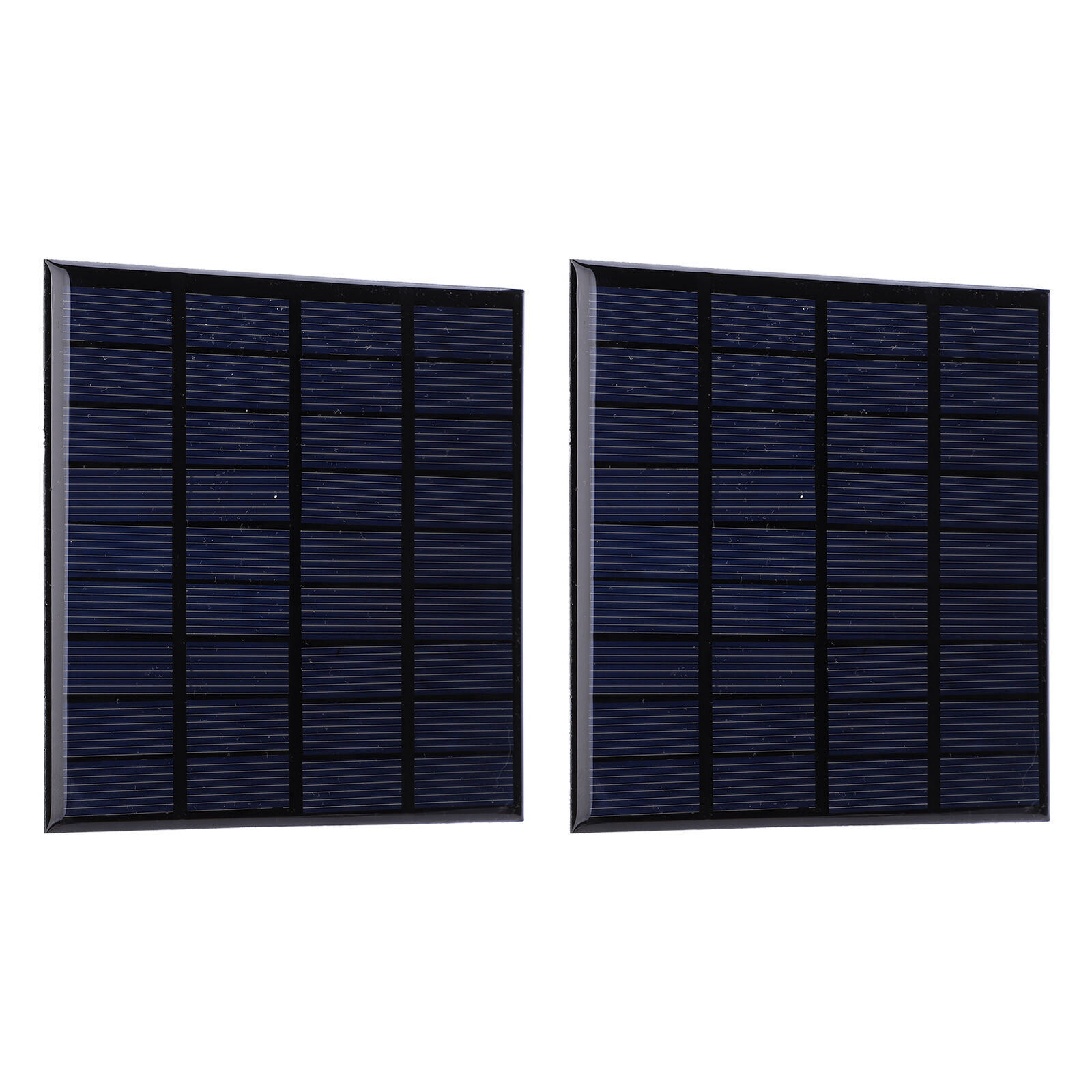 2pcs DC9V 2W Epoxy Solar Panels Polysilicon Battery Toys Charger Module
