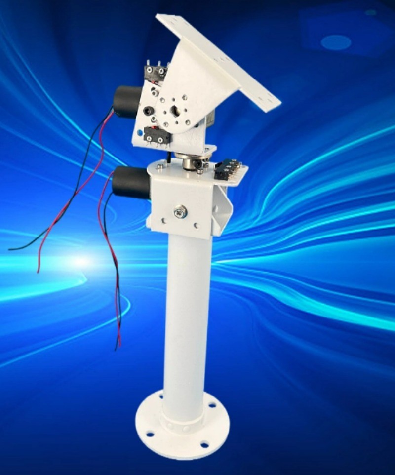 DC Dual-axis Pan-tilt Unit with Heavy Load and High Torque for X-axis and Y-axis
