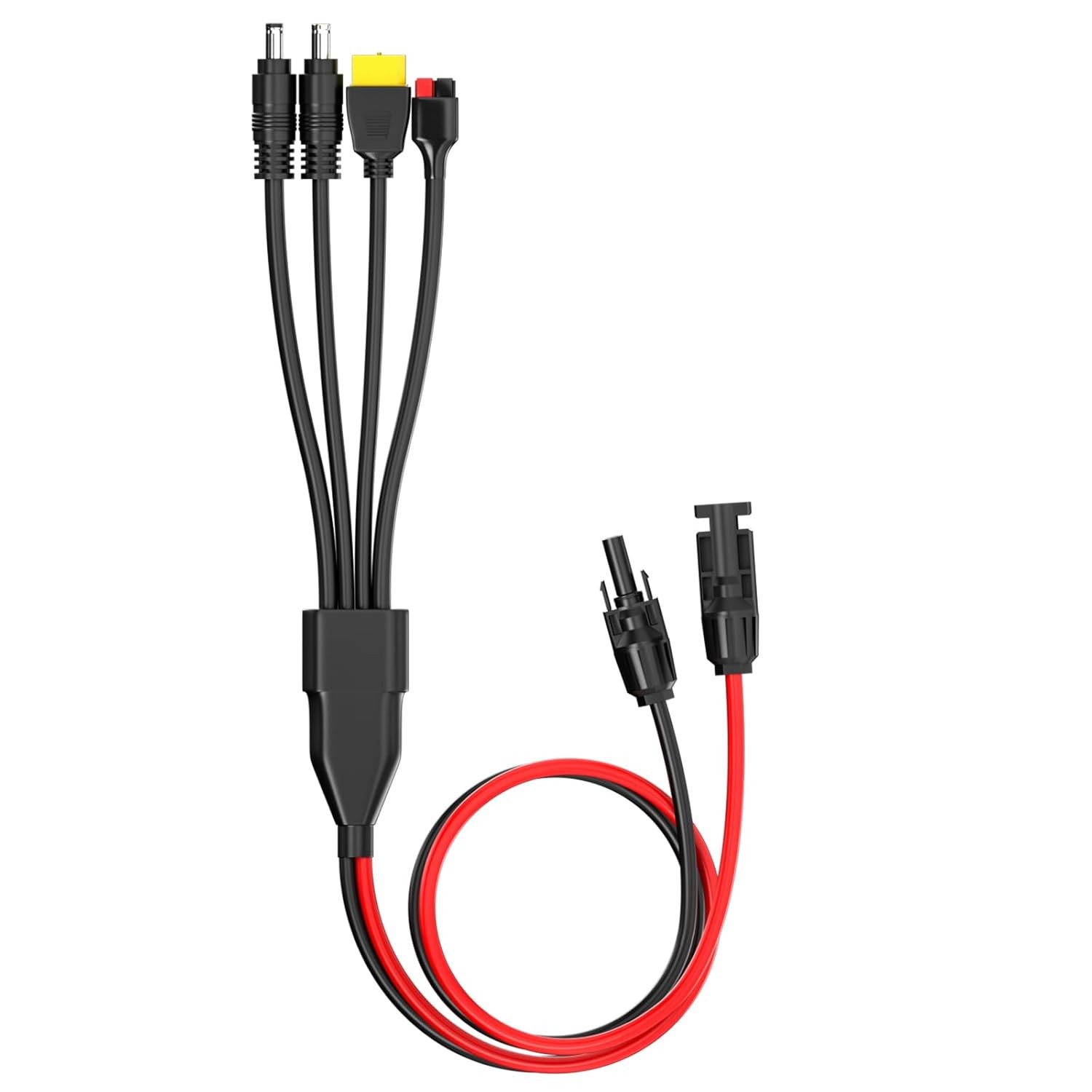 4-in-1 Solar Extension Cable Adapter to XT60 Connector for Solar Charger