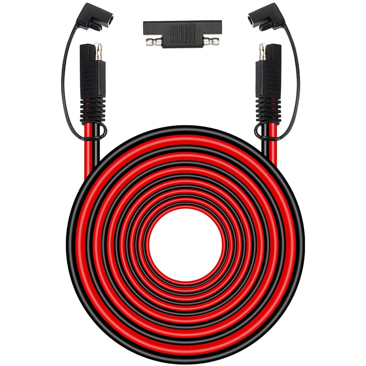 35FT SAE Extension Cable with Polarity Reverse Adapter