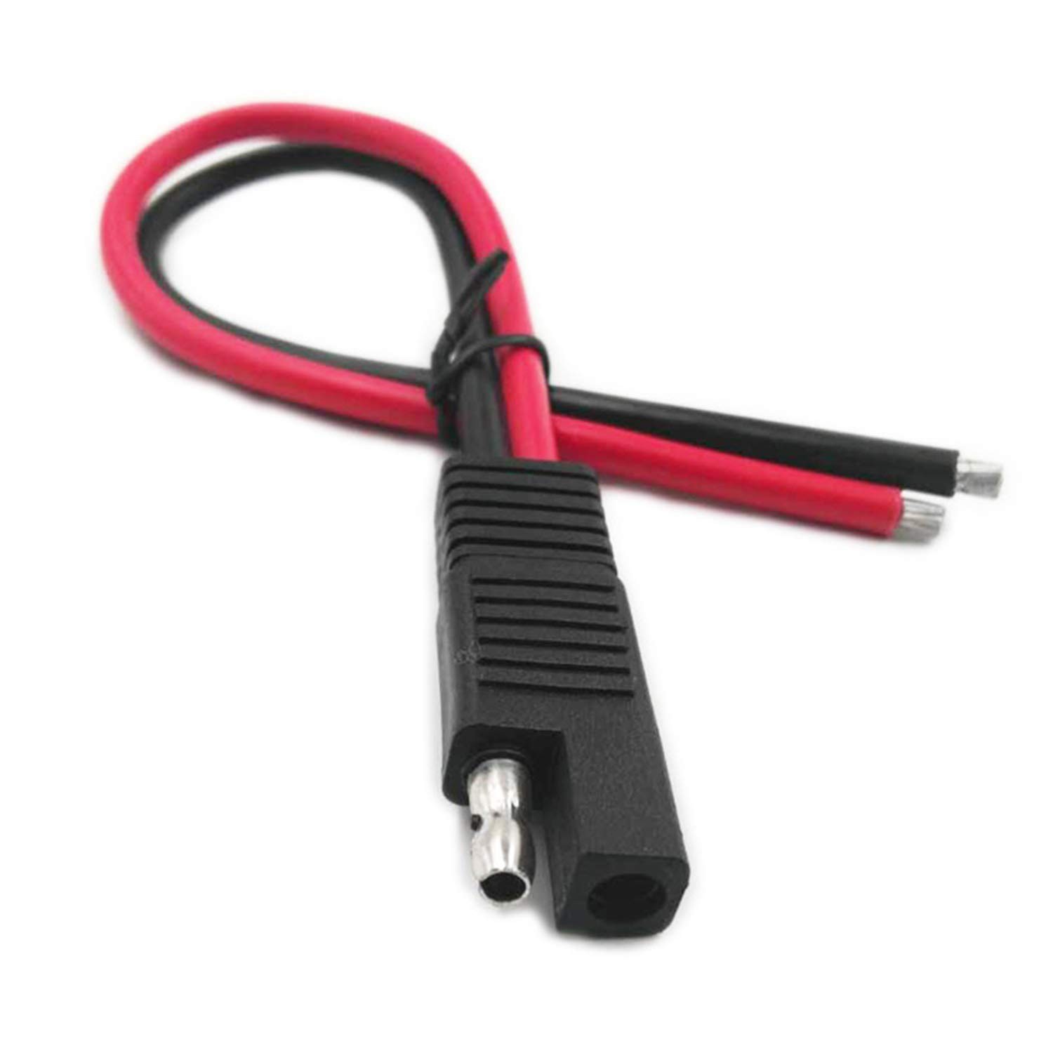 10AWG SAE Connector Extension Cable, 2Pack Quick Disconnect Plug, 30cm/1ft So…
