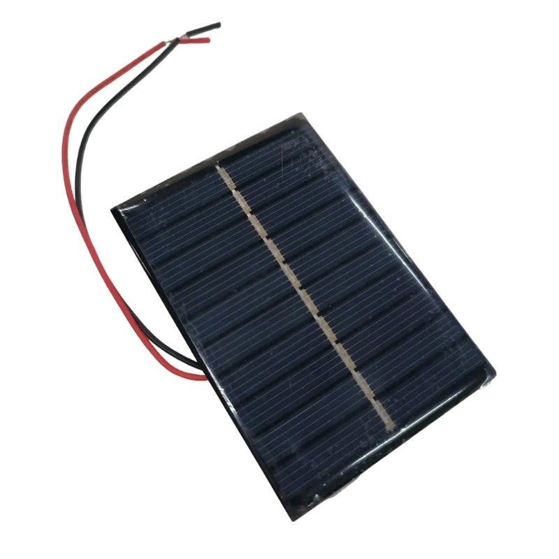 Mini Solar Panel 6V Polysilicon Charger Module Easy to Carry for DIY Projects