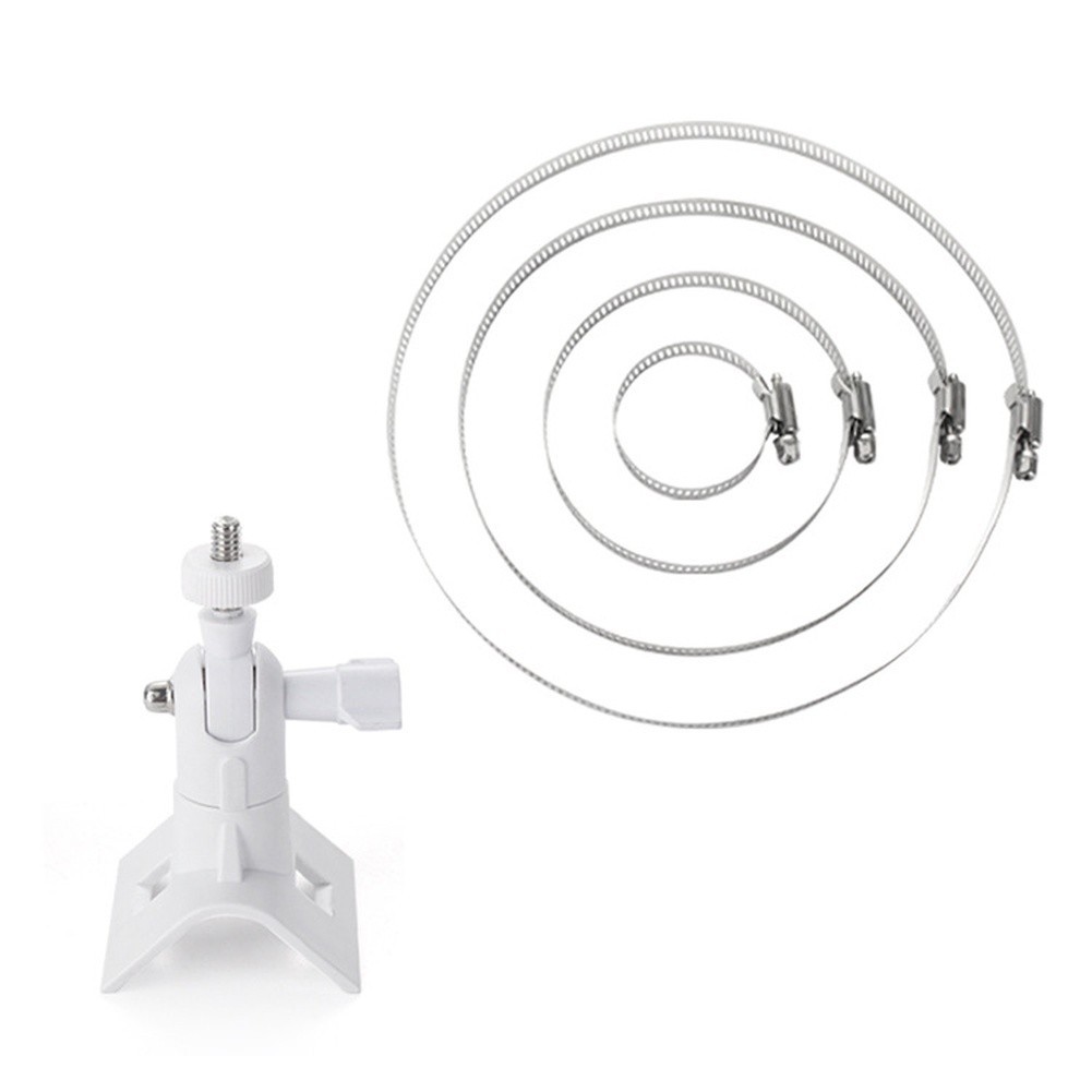 360 Degree Rotation Outdoor Camera Mount Bracket for Cylindrical Pole Use