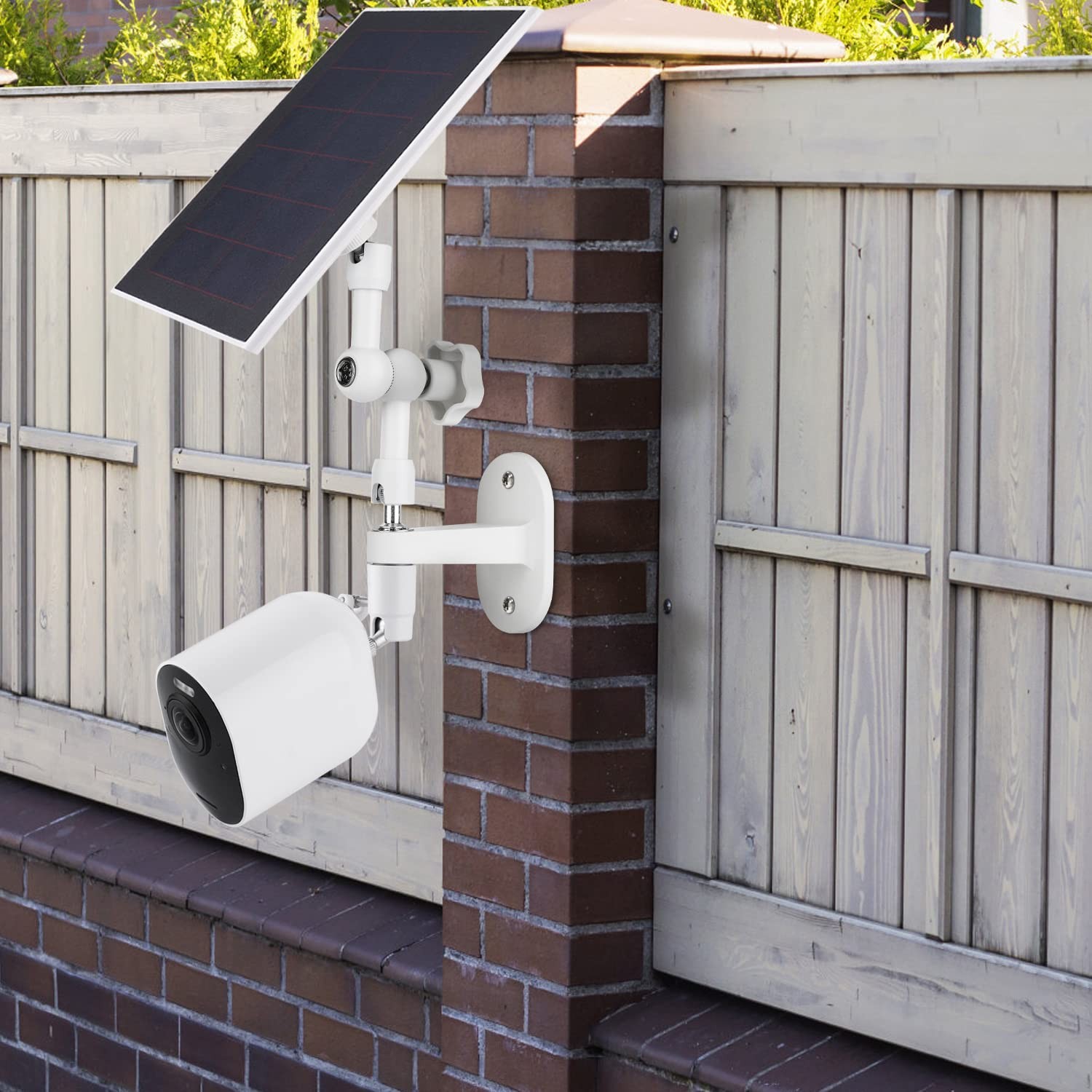2-in-1 Wall Mount for Arlo Solar Panel and Pro/Pro arlo mount, White