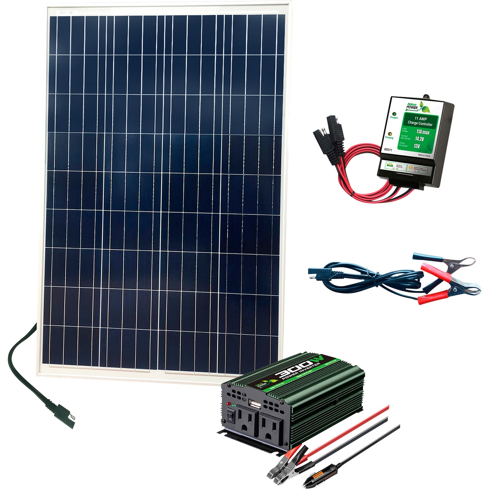 Nature Power Solar Panel Power Kit, 110 Watts, Model# 53110