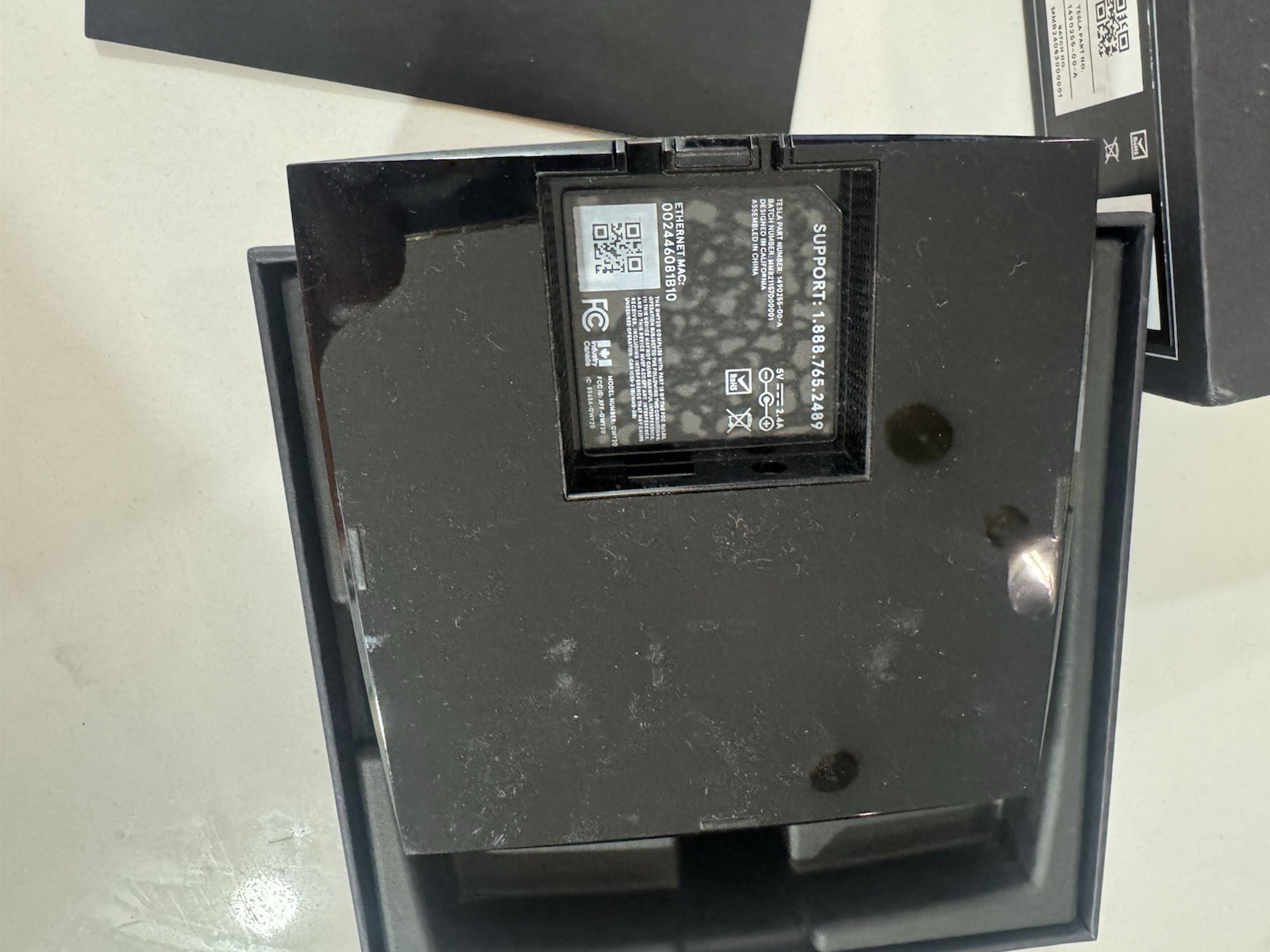 Tesla Solar Gateway – Tesla Part No. 1490255-00-A, Model No. GWY20
