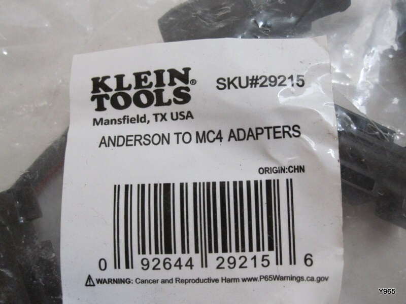 APP Compatible Connector to MC4 Adapter, Accessory Parts 29215
