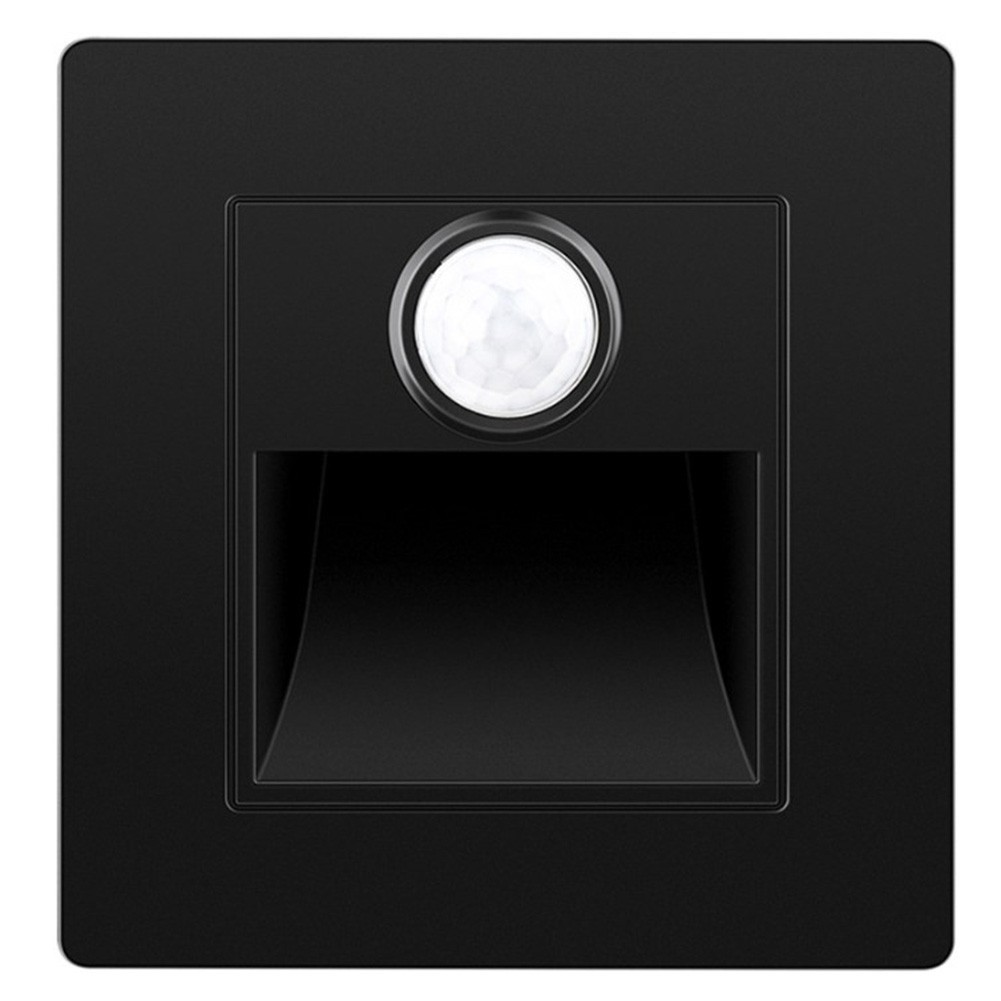 Indoor Motion Sensor LED Stair Light Recessed Wall Light for Safe Stair Use