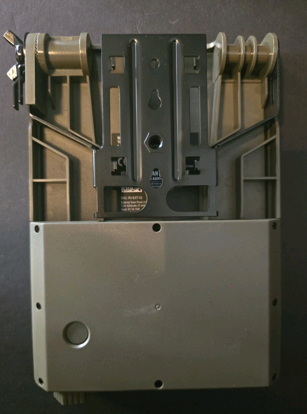 Tactacam Reveal External Solar Panel 2.0 For Trail Camera 12 Volt Rechargeable