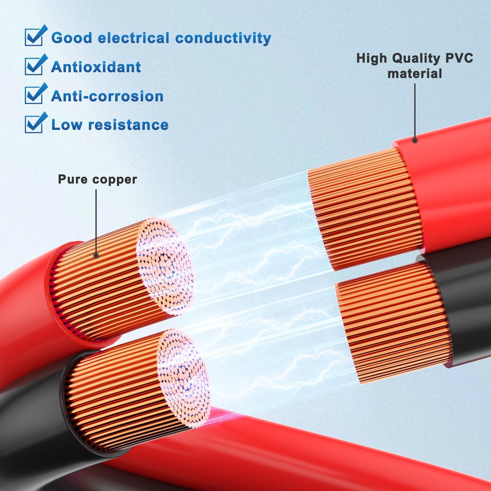 Extension Cable XT60 Female to Male Connector 12AWG: 5FT XT60 Male-XT60 Female