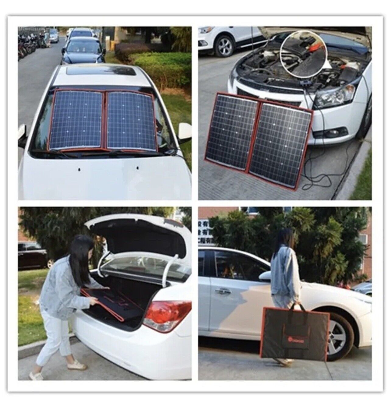 Solar Panel Flexible Solar Charge mobile phone usb Charge 12V – XXL