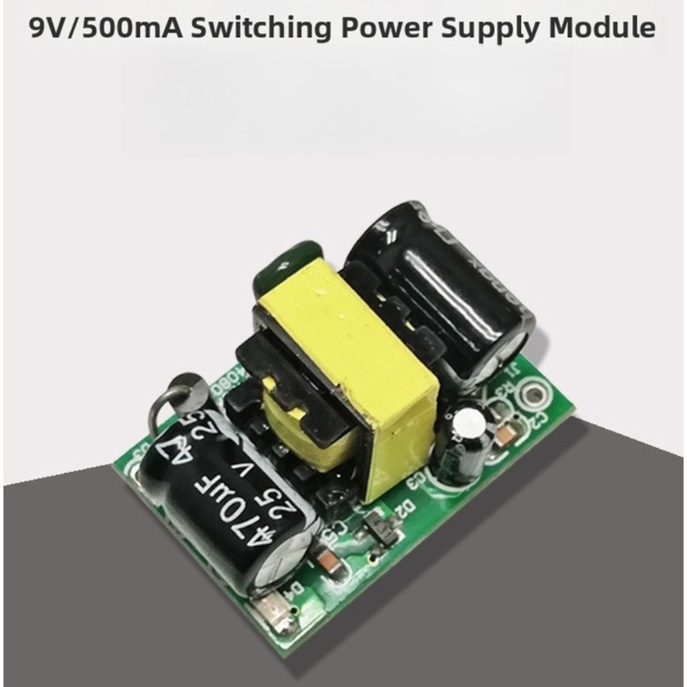 3PCS 4.5W 9V 500mA AC-DC Power Module 90-240V Input 30x20x18mm PCB Size