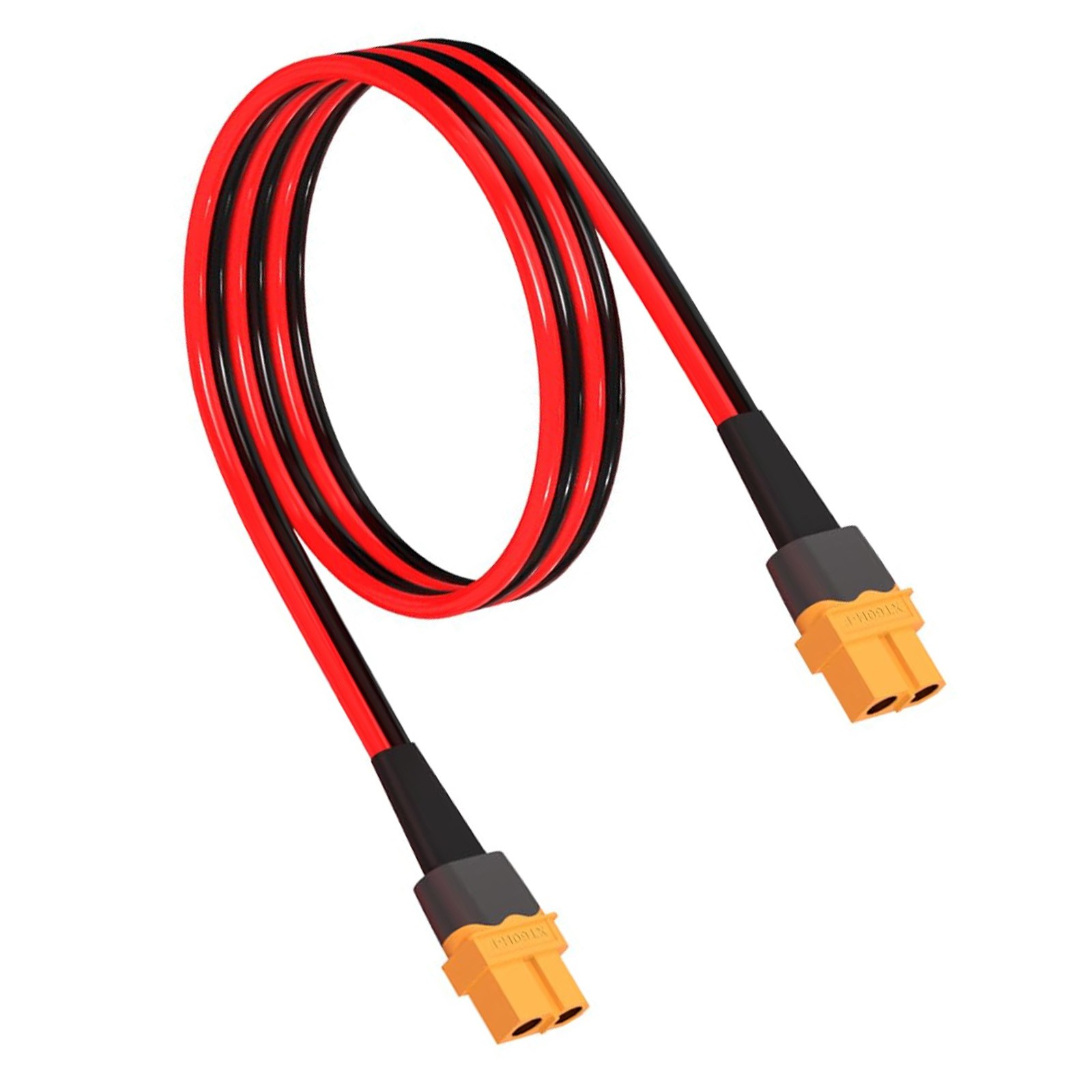 10 AWG XT60 to XT60 Female to Male Connector Solar Extension Charging Cable 1M