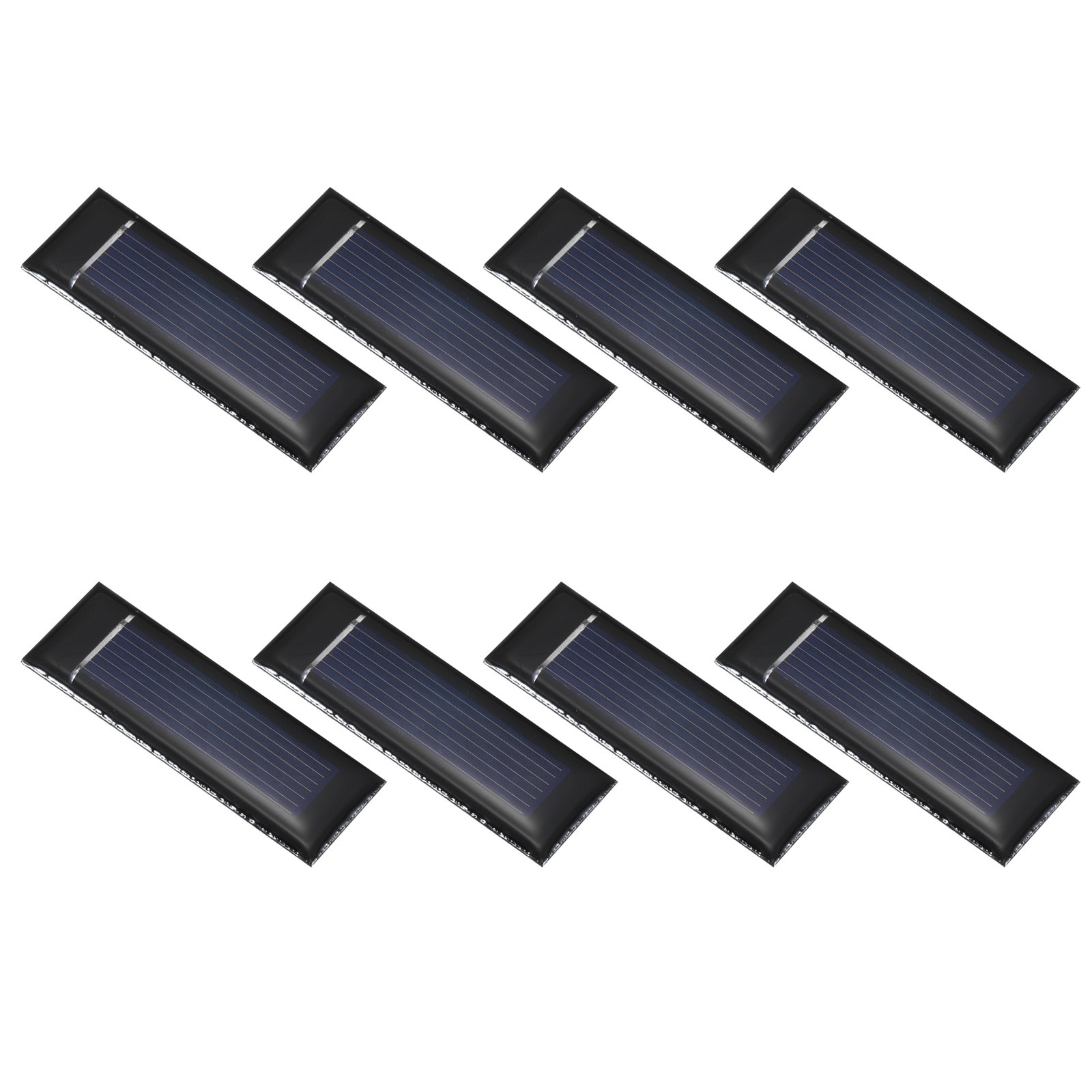 8PCS 0.5V 0.08W 0.16A Mini Solar Panels Small Solar Photovoltaic Power Cells